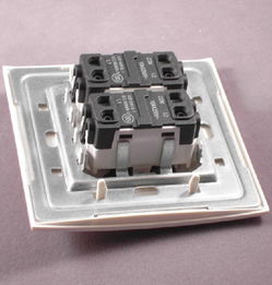 【abb大蹺板開關(guān)面板_au16553-ww_2位雙控_白色方形_帶指示燈指示帶】_價格報價_實拍圖片_參數(shù)-好住網(wǎng)