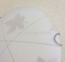 【凌志吸頂燈_臥室吸頂燈8045/2_圓形_&phi;300mm_東南亞風(fēng)格_白底帶圖案玻璃】_價格報價_實拍圖片_參數(shù)-好住網(wǎng)